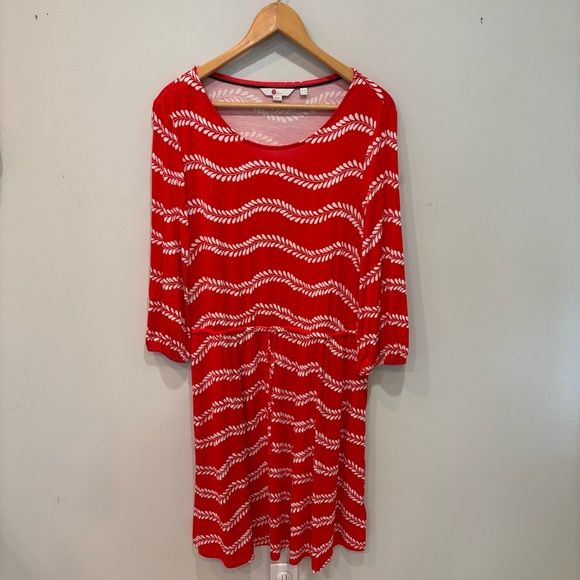 Boden Talia Jersey Dress Women’s Size 10R - Picture 1 of 11